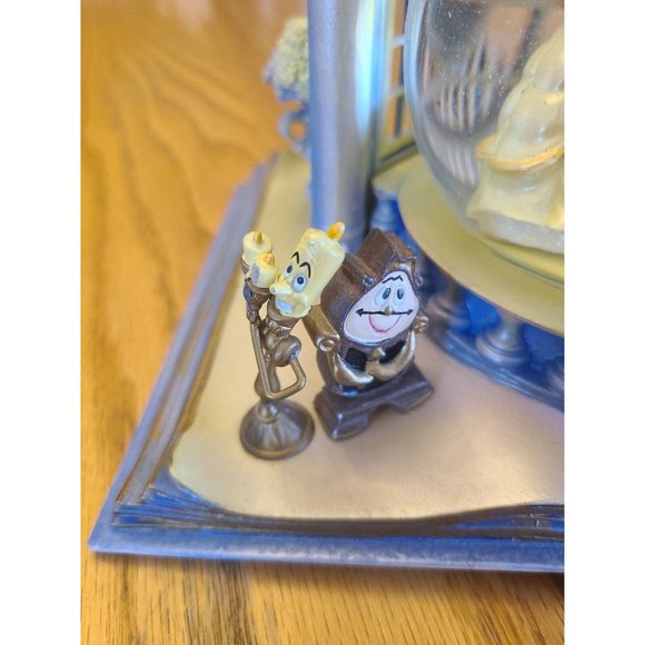 2013 Hallmark Disney "Wonders Within" Snow Water Globe Beauty & the Beast - Picture 6 of 9